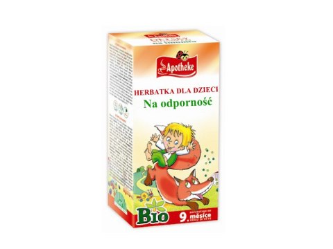 HERBATKA DLA DZIECI - DZIKA RÓŻA I ROKITNIK PO 9 MIESIĄCU BIO (20 x 1,5 g) 30 g - APOTHEKE HERBATKA DLA DZIECI - DZIKA RÓŻA I ROKITNIK PO 9 MIESIĄCU BIO (20 x 1,5 g) 30 g - APOTHEKE
