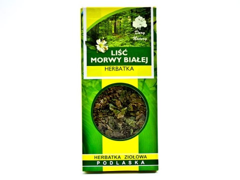 HERBATKA LIŚĆ MORWY BIAŁEJ BIO 50 g - DARY NATURY HERBATKA LIŚĆ MORWY BIAŁEJ BIO 50 g - DARY NATURY
