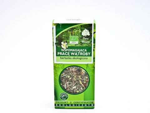 HERBATKA WSPOMAGAJĄCA PRACĘ WĄTROBY BIO 50 g - DARY NATURY HERBATKA WSPOMAGAJĄCA PRACĘ WĄTROBY BIO 50 g - DARY NATURY