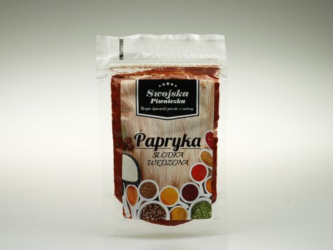 HISZPAŃSKA PAPRYKA WĘDZONA SŁODKA 25G Swojska Piwniczka HISZPAŃSKA PAPRYKA WĘDZONA SŁODKA 25G Swojska Piwniczka