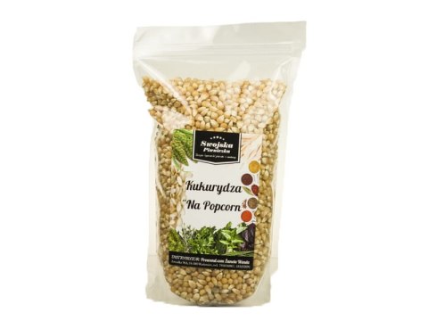 KUKURYDZA POPCORN DO PRAŻENIA1KG SWOJSKA PIWNICZKA KUKURYDZA POPCORN DO PRAŻENIA1KG SWOJSKA PIWNICZKA