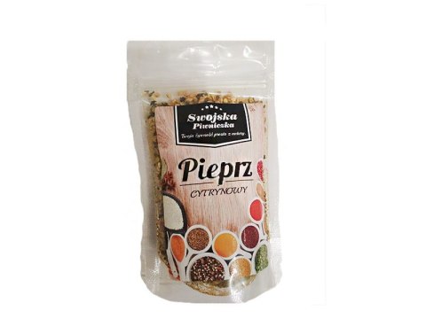 PIEPRZ CYTRYNOWY 50G SWOJSKA PIWNICZKA PIEPRZ CYTRYNOWY 50G SWOJSKA PIWNICZKA