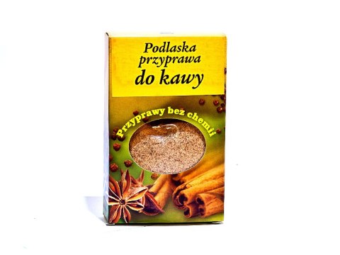 PRZYPRAWA DO KAWY BEZGLUTENOWA (PODLASKA) 50 g - DARY NATURY PRZYPRAWA DO KAWY BEZGLUTENOWA (PODLASKA) 50 g - DARY NATURY
