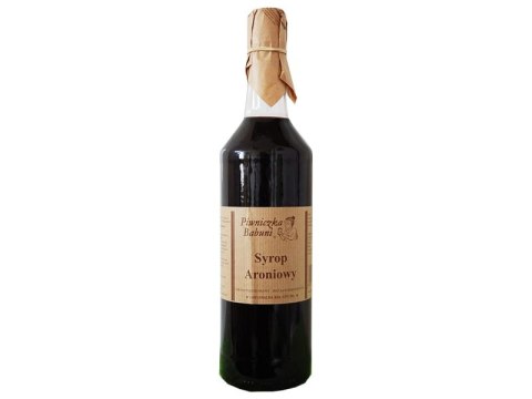 SYROP ARONIA 1L PIWNICZKA BABUNI SYROP ARONIA 1L PIWNICZKA BABUNI