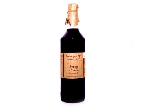 SYROP CZARNA PORZECZKA 1L PIWNICZKA BABUNI SYROP CZARNA PORZECZKA 1L PIWNICZKA BABUNI