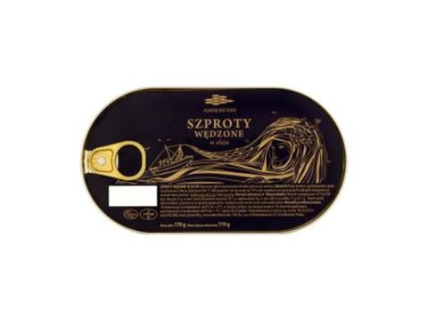 BAŁTYCKIE SZPROTY WĘDZONE W OLEJU 170G AMBERFISH BAŁTYCKIE SZPROTY WĘDZONE W OLEJU 170G AMBERFISH