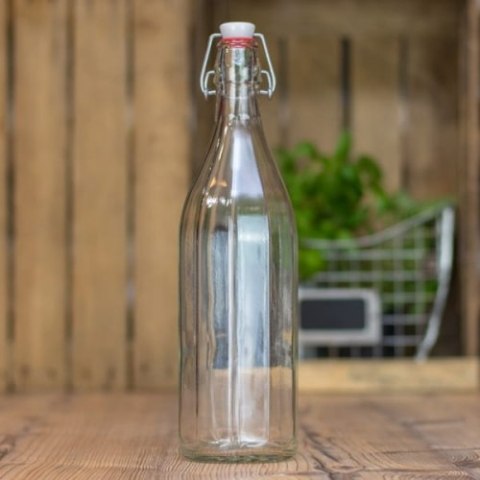Butelka na cydr, sok, bimber i nalewki COSTOLATA 1l z pałąkiem Butelka na cydr, sok, bimber i nalewki COSTOLATA 1l z pałąkiem