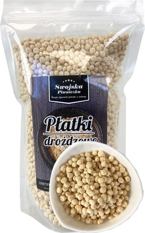 CHRUPKI DROŻDŻOWE EKSTRUDOWANE PŁATKI DROŻDŻOWE 250G SWOJSKA PIWNICZKA CHRUPKI DROŻDŻOWE EKSTRUDOWANE PŁATKI DROŻDŻOWE 250G SWOJSKA PIWNICZKA