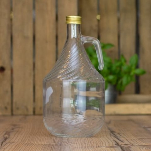 Gąsior DAMA, butelka na wino i bimber 2l z zakrętką Gąsior DAMA, butelka na wino i bimber 2l z zakrętką