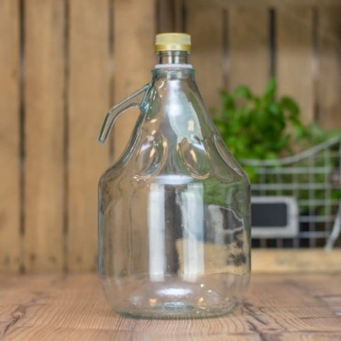 Gąsior DAMA, butelka na wino i bimber 3l z zakrętką Gąsior DAMA, butelka na wino i bimber 3l z zakrętką