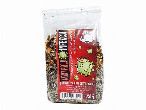 KONTROLA INFEKCJI HERBATKA ZIOŁOWO OWOCOWA 150G NATURA WITA KONTROLA INFEKCJI HERBATKA ZIOŁOWO OWOCOWA 150G NATURA WITA
