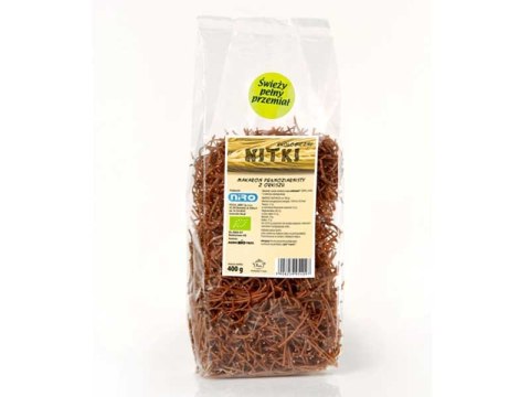 MAKARON (ORKISZOWY RAZOWY) NITKI BIO 400 g - NIRO MAKARON (ORKISZOWY RAZOWY) NITKI BIO 400 g - NIRO