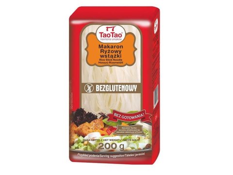 MAKARON RYŻOWY WSTĄŻKI 200G TAOTAO MAKARON RYŻOWY WSTĄŻKI 200G TAOTAO