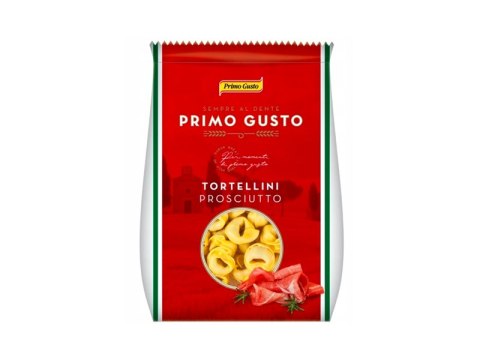MAKARON TORTELINNI Z SZYNKĄ PROSCIUTTO 250g PRIMO GUSTO MAKARON TORTELINNI Z SZYNKĄ PROSCIUTTO 250g PRIMO GUSTO