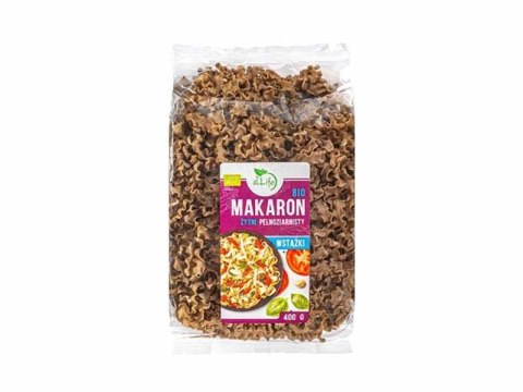 MAKARON ŻYTNI RAZOWY WSTĄŻKI EKOLOGICZNY 400G BIOLIFE MAKARON ŻYTNI RAZOWY WSTĄŻKI EKOLOGICZNY 400G BIOLIFE