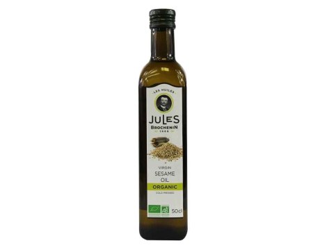 OLEJ SEZAMOWY VIRGIN BIO 500 ml - JULES BROCHENIN OLEJ SEZAMOWY VIRGIN BIO 500 ml - JULES BROCHENIN
