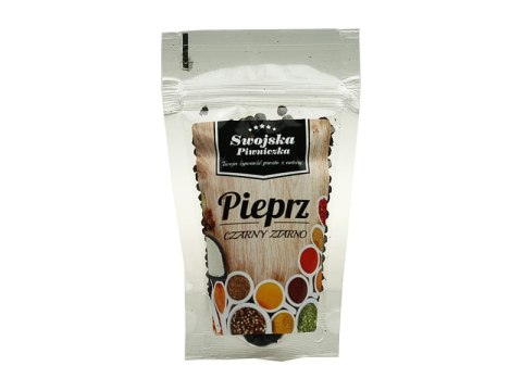 PIEPRZ CZARNY ZIARNO WIETNAM ZIARNISTY 500g Swojska Piwniczka PIEPRZ CZARNY ZIARNO WIETNAM ZIARNISTY 500g Swojska Piwniczka