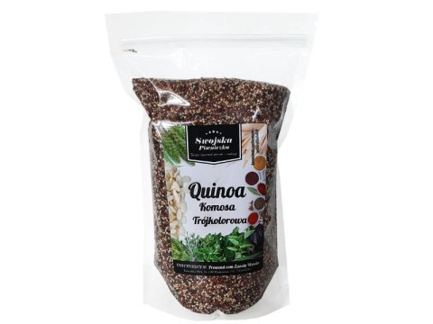 QUINOA TRÓJKOLOROWA KOMOSA RYŻOWA 1KG SWOJSKA PIWNICZKA QUINOA TRÓJKOLOROWA KOMOSA RYŻOWA 1KG SWOJSKA PIWNICZKA