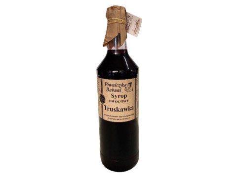 SYROP TRUSKAWKA 1L PIWNICZKA BABUNI SYROP TRUSKAWKA 1L PIWNICZKA BABUNI