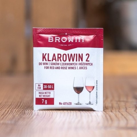 Środek klarujący Klarowin 10g (do win) Środek klarujący Klarowin 10g (do win)