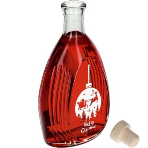 Butelka 500ml BOMBKA na bimber, nalewki + korek Butelka 500ml BOMBKA na bimber, nalewki + korek