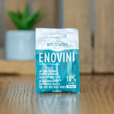 Drożdże do wina BROWIN ENOVINI 18% (drożdże do win owocowych, czerwonych i białych) Drożdże do wina BROWIN ENOVINI 18% (drożdże do win owocowych, czerwonych i białych)