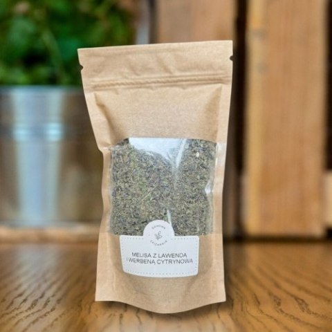 Melisa z lawendą i werbeną cytrynową 80g Melisa z lawendą i werbeną cytrynową 80g